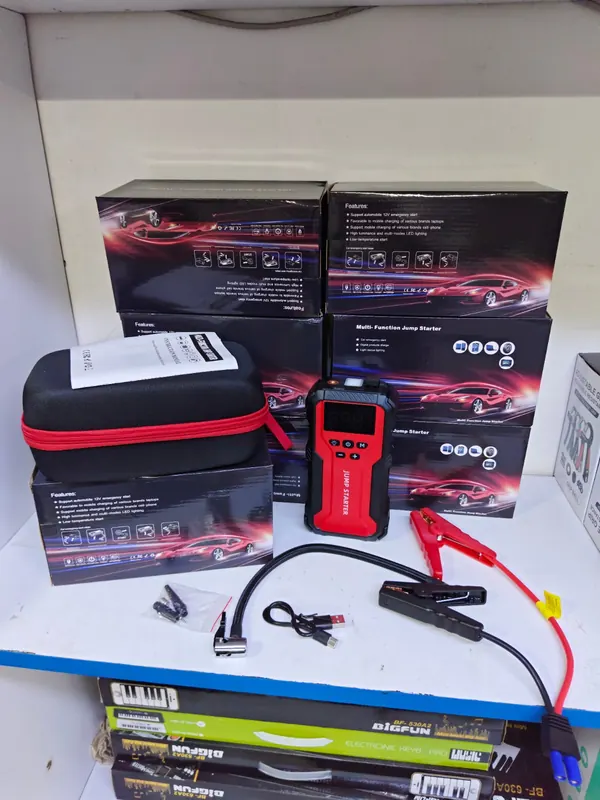 Multifunctional car jump starter kit