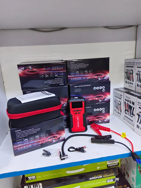 Multifunctional car jump starter kit